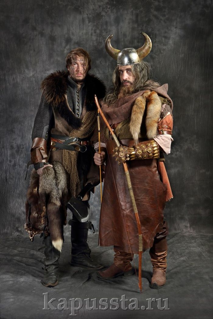 Мужские костюмы викингов